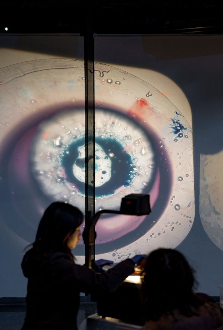 B-Side Liquid Light Show by Haley Goetting