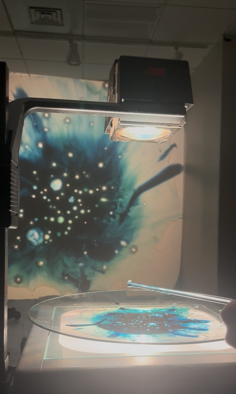 B-Side Liquid Light Show by Haley Goetting